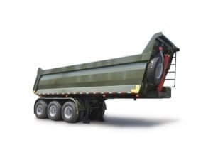 3 Axle Dump Semi Trailer