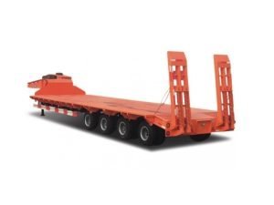 4 Axle 80 120 Ton Lowbed Trailer