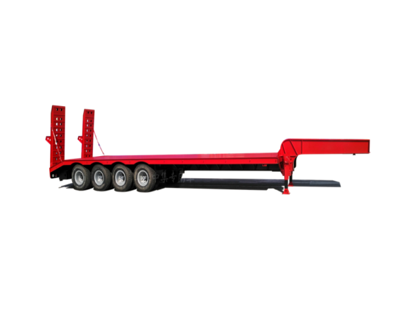 4 Axle Lowbed Semi Trailer For Sale
