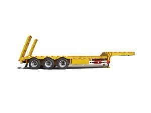 High Quality 3 Axles 60 Ton Lowbed Semi Trailer
