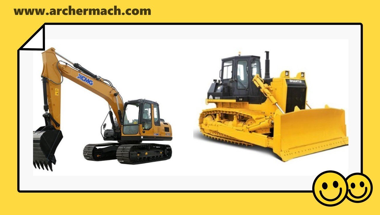 Bulldozer and Excavator Difference A Comparative Overview