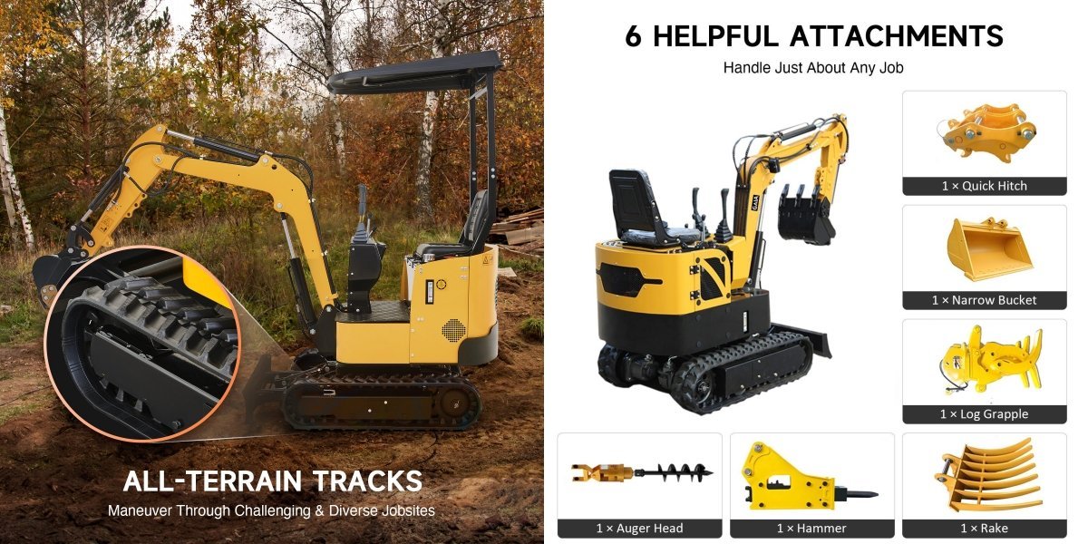 0.8 ton Compact Excavator Mini Excavator 0.8 ton Compact Excavator Mini Excavator