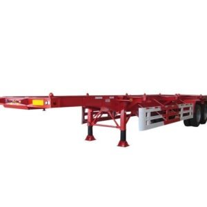 20ft Container Flatbed Semi Trailer