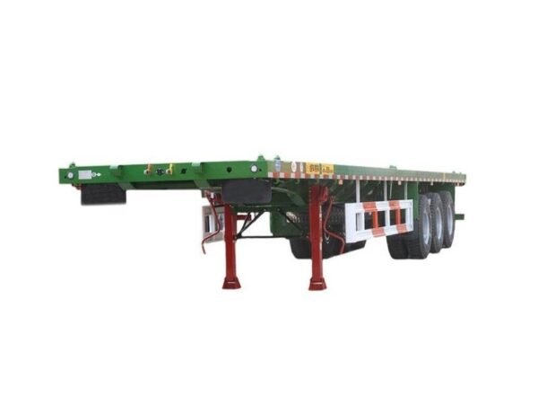 3 Axle 40ft Container Flatbed Semi Trailer