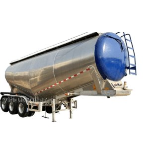 Aluminum Bulk Cement Tank Trailer