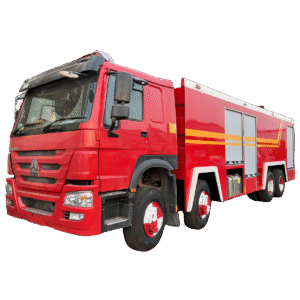 HOWO Fire truck 20000L Water Foam Fire Truck