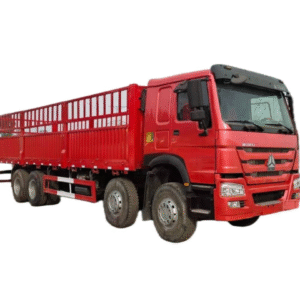 HOWO Transport Truck Cargo Truck stainless steel fence