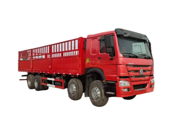HOWO Transport Truck Cargo Truck stainless steel fence