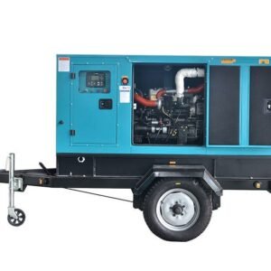 Mobile Trailer Type Silent Diesel Generator