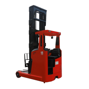 Seated-Type-Electric-Reach-Forklift.png Seated Type Electric Reach Forklift For Sale