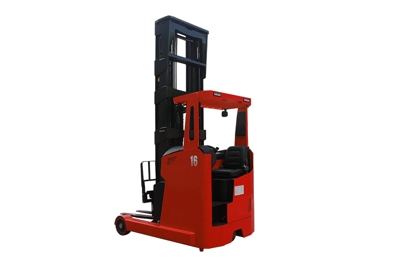 Seated Type Electric Reach Forklift For Sale