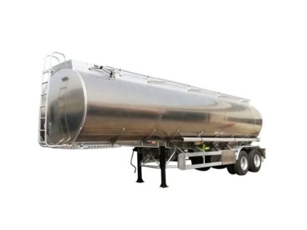 Semi Truck Fuel Tank/2 Axle Aluminum Fuel Tank Semi Trailer