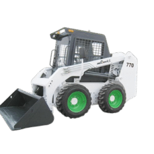 WT770 Pneumactic Tire Skid Steer Loader
