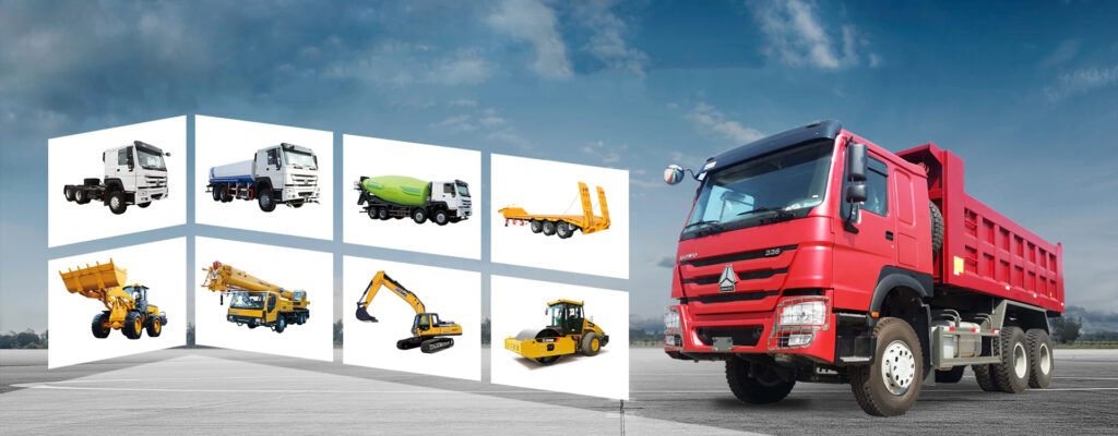 HOWO dump truck,HOWO mixer truck