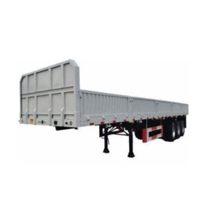 3 Axle Bulk Cargo Side Wall Semi Trailer