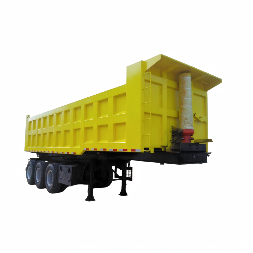 3 Axle Dump Semi Trailer