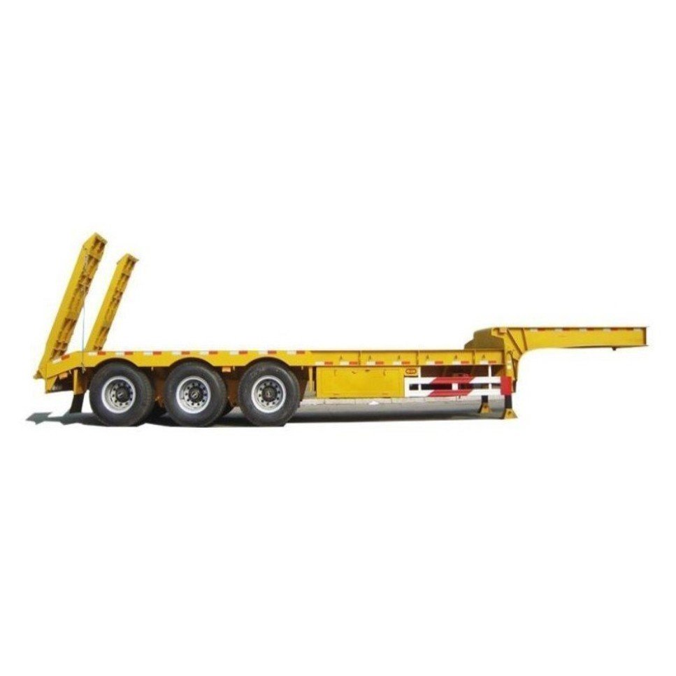 3 Axles Lowbed Semi-Trailer