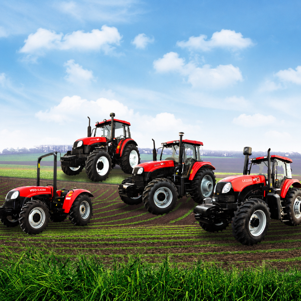 Chinese YTO Tractors for Sale — 25–220HP Wheeled & Crawler