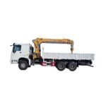 HOWO 6x4 Truck Mounted Crane with XCMG Knuckle Boom