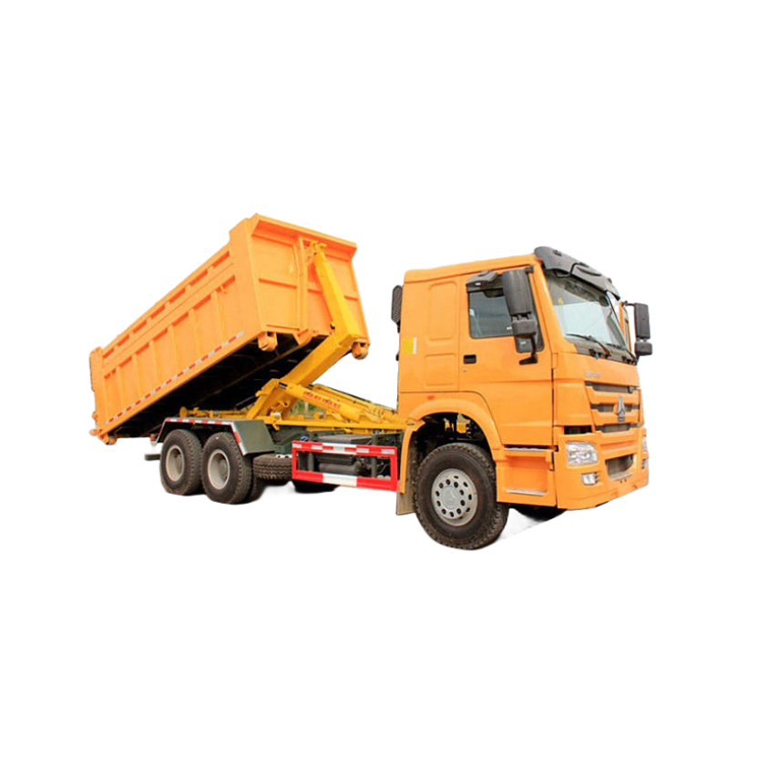 HOWO Hooklift Garbage Truck For Garbage Collection (10m³ - 12m³)