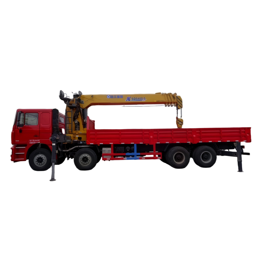 SHACMAN F3000 380HP 8x4 cargo truck mounted 20Ton XCMG Crane0418.doc