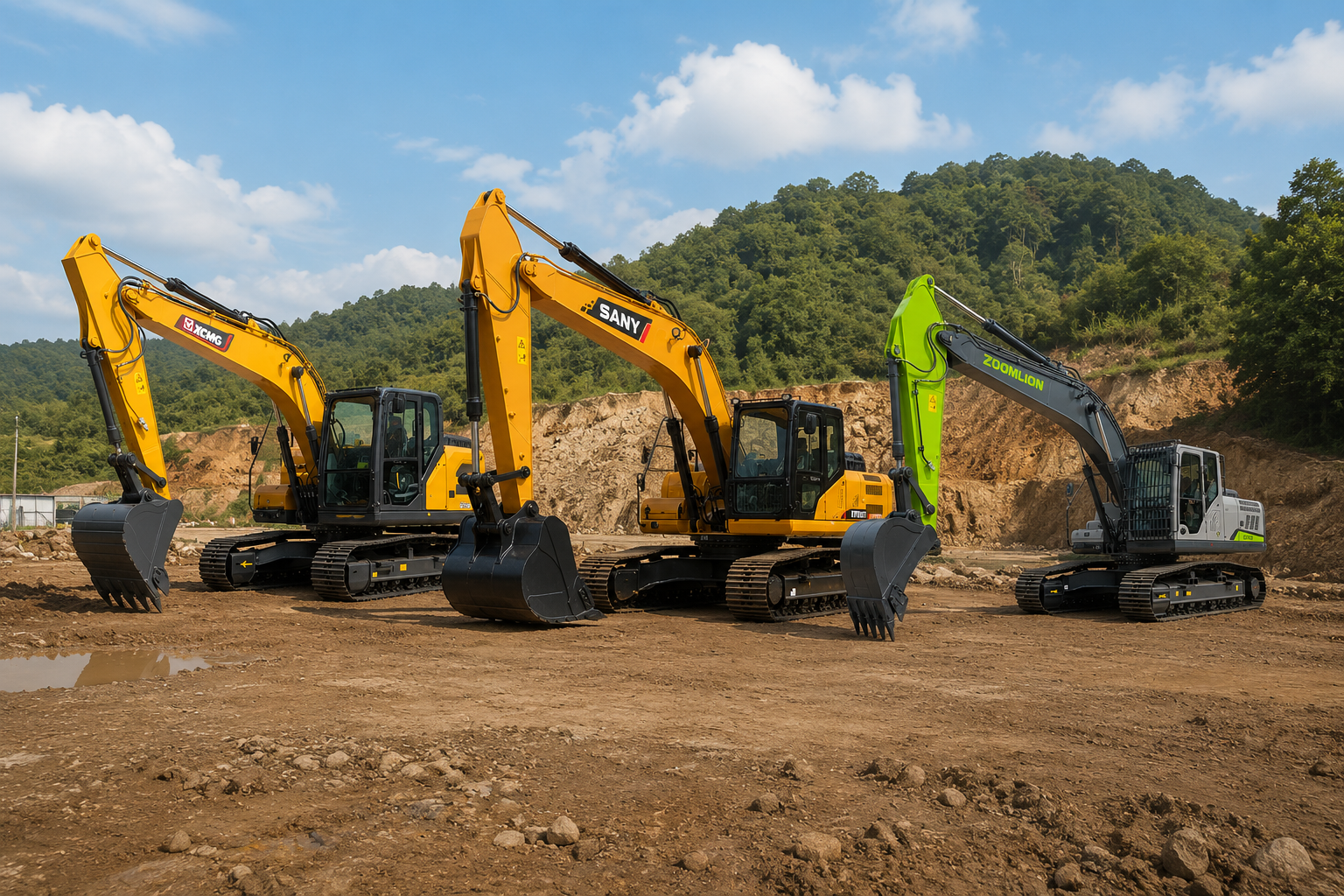 XCMG hydraulic excavator