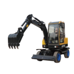 HT45 Mini wheeled excavator