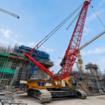 Used SANY SCC2600A Crawler Crane — 260 Ton Lattice Boom Crane